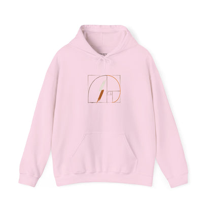 ONWARD Hoodie —Fibonacci Spiral Minimal Design