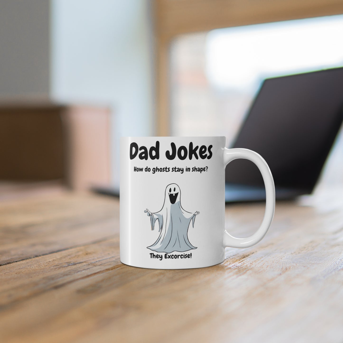 Dad Jokes Ghosties Mug 11oz Just Gigi IFYKYK