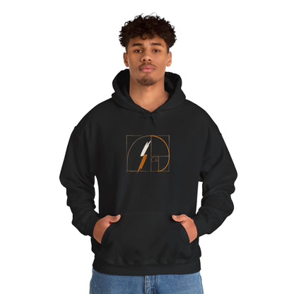 ONWARD Hoodie —Fibonacci Spiral Minimal Design