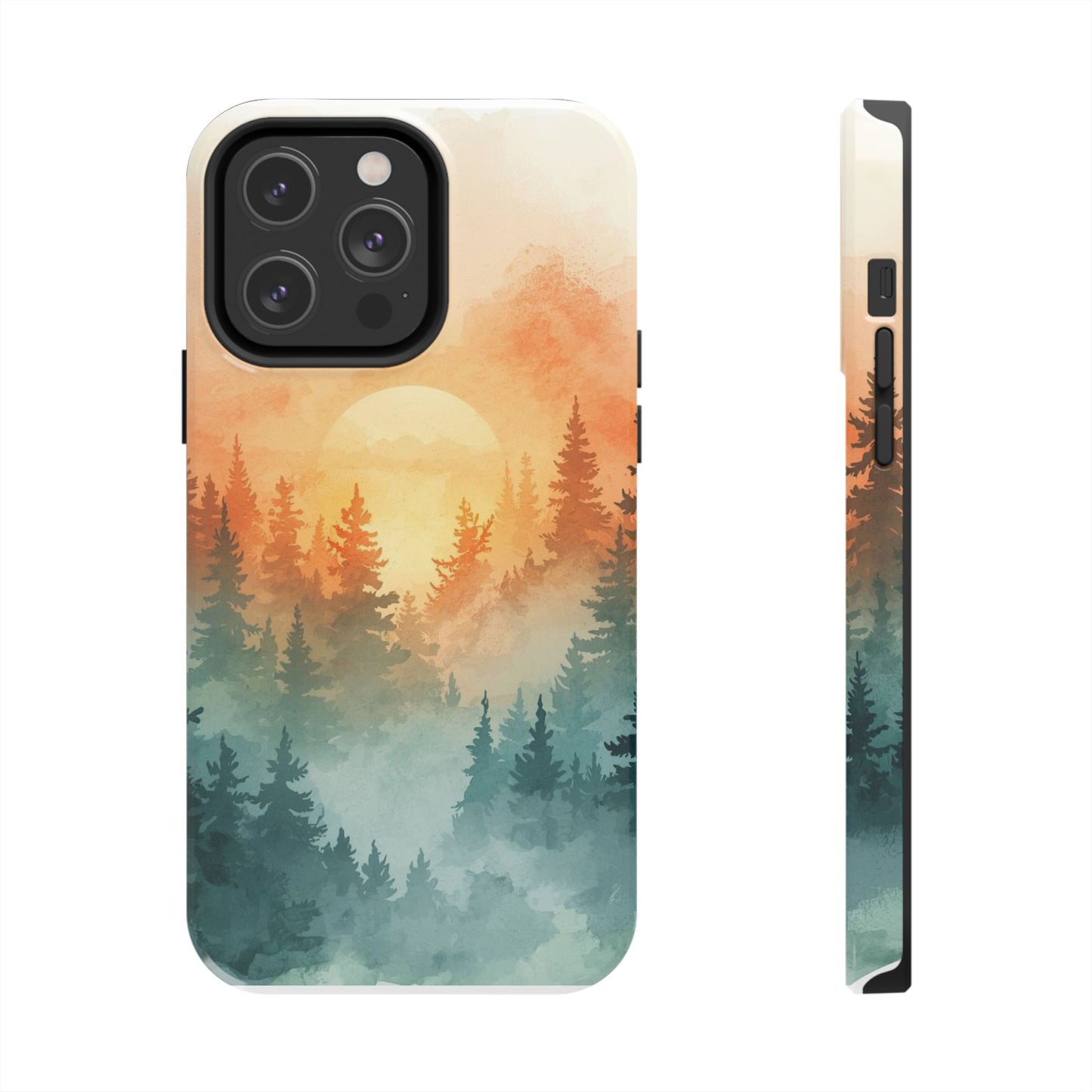 Sunset Forest Mist Tough Phone Case -Just Gigi IFYKYK