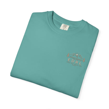 EDRL Mountain Logo T‑Shirt — Minimal Outdoor Crewneck