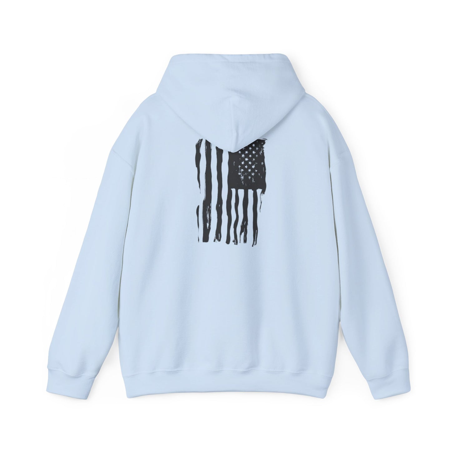 Resistance Hoodie — Vintage Flag Graphic Hooded Sweatshirt (Est. 1776)