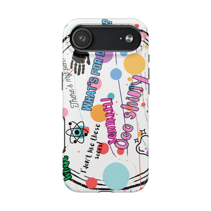 ADHD out loud Tough Phone Case by Just Gigi IFYKYK