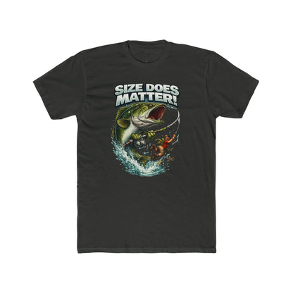 Size Does Matter!' Big Bass Graphic Tee - EDRL By Just Gigi IFYKYK