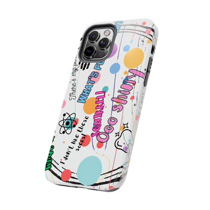 ADHD out loud Tough Phone Case by Just Gigi IFYKYK