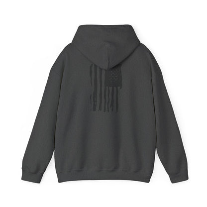 Resistance Hoodie — Vintage Flag Graphic Hooded Sweatshirt (Est. 1776)