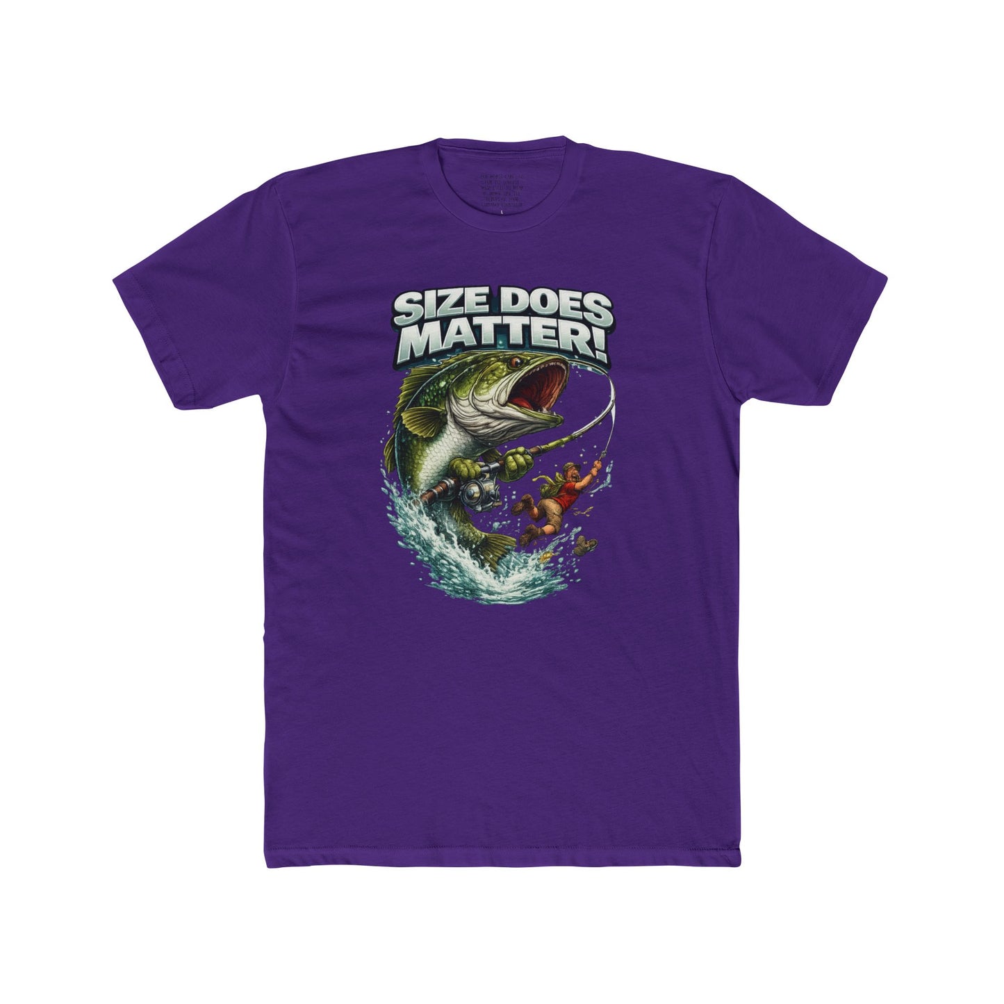 Size Does Matter!' Big Bass Graphic Tee - EDRL By Just Gigi IFYKYK