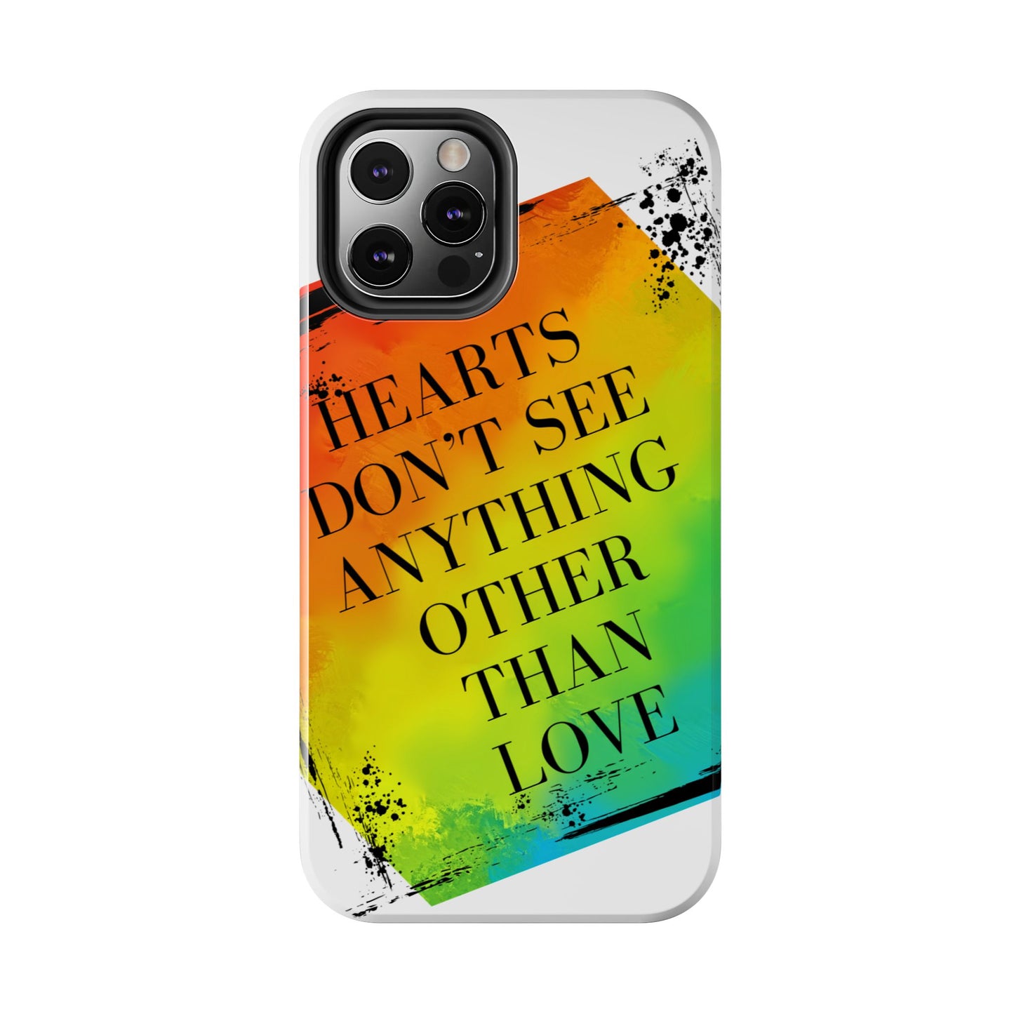 Hearts don't see anything other than love Tough Phone Cases Just Gigi IFYKYK