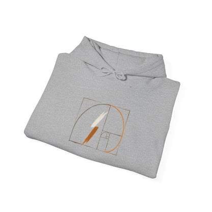 ONWARD Hoodie —Fibonacci Spiral Minimal Design