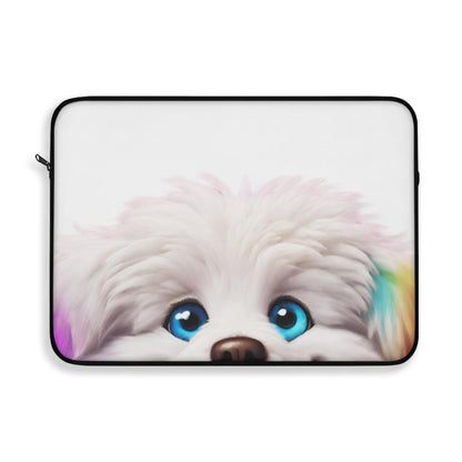 Peek a boo Doggo Laptop Sleeve Just Gigi IFYKYK