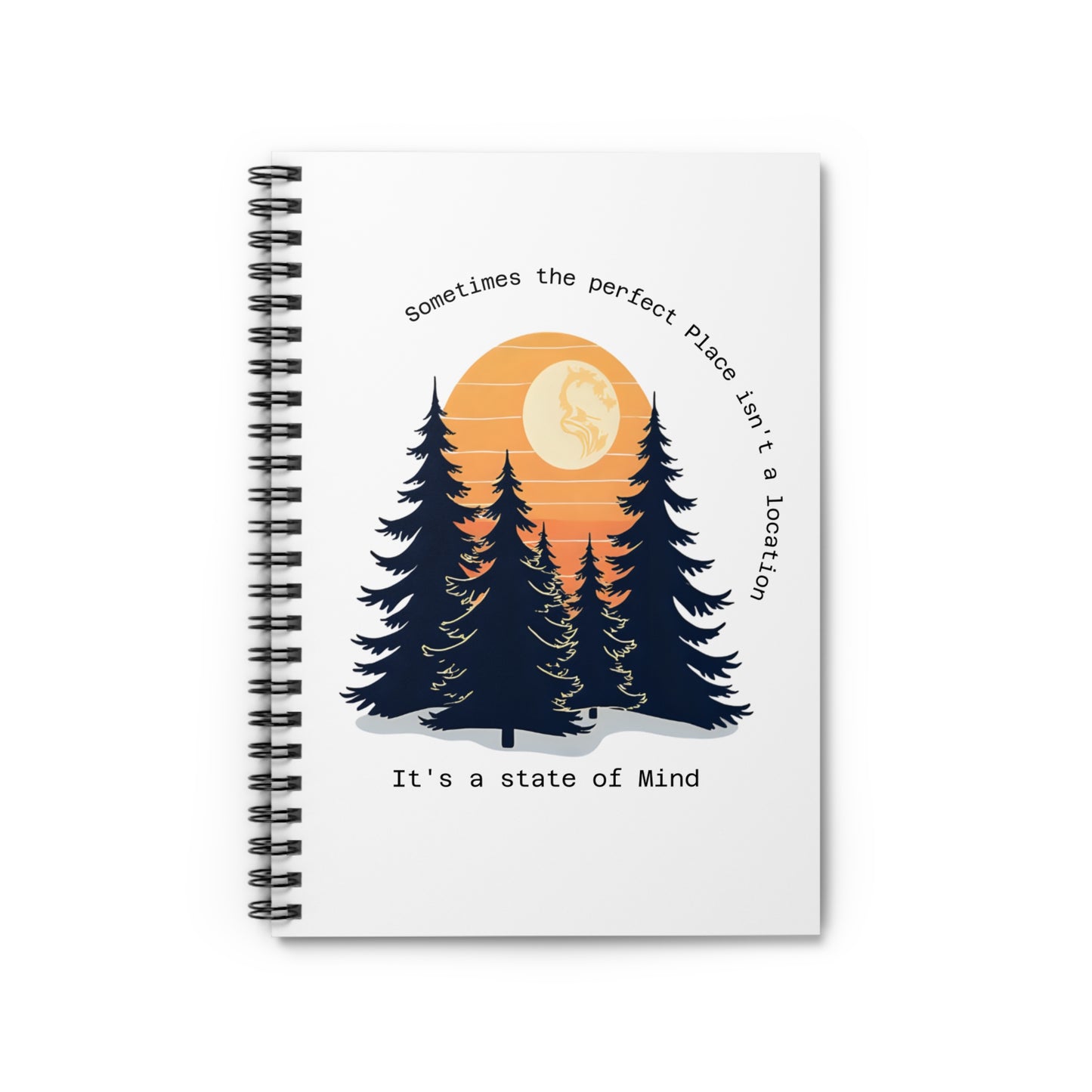 State of Mind Spiral Notebook  - Just Gigi IFYKYK