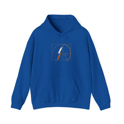 ONWARD Hoodie —Fibonacci Spiral Minimal Design