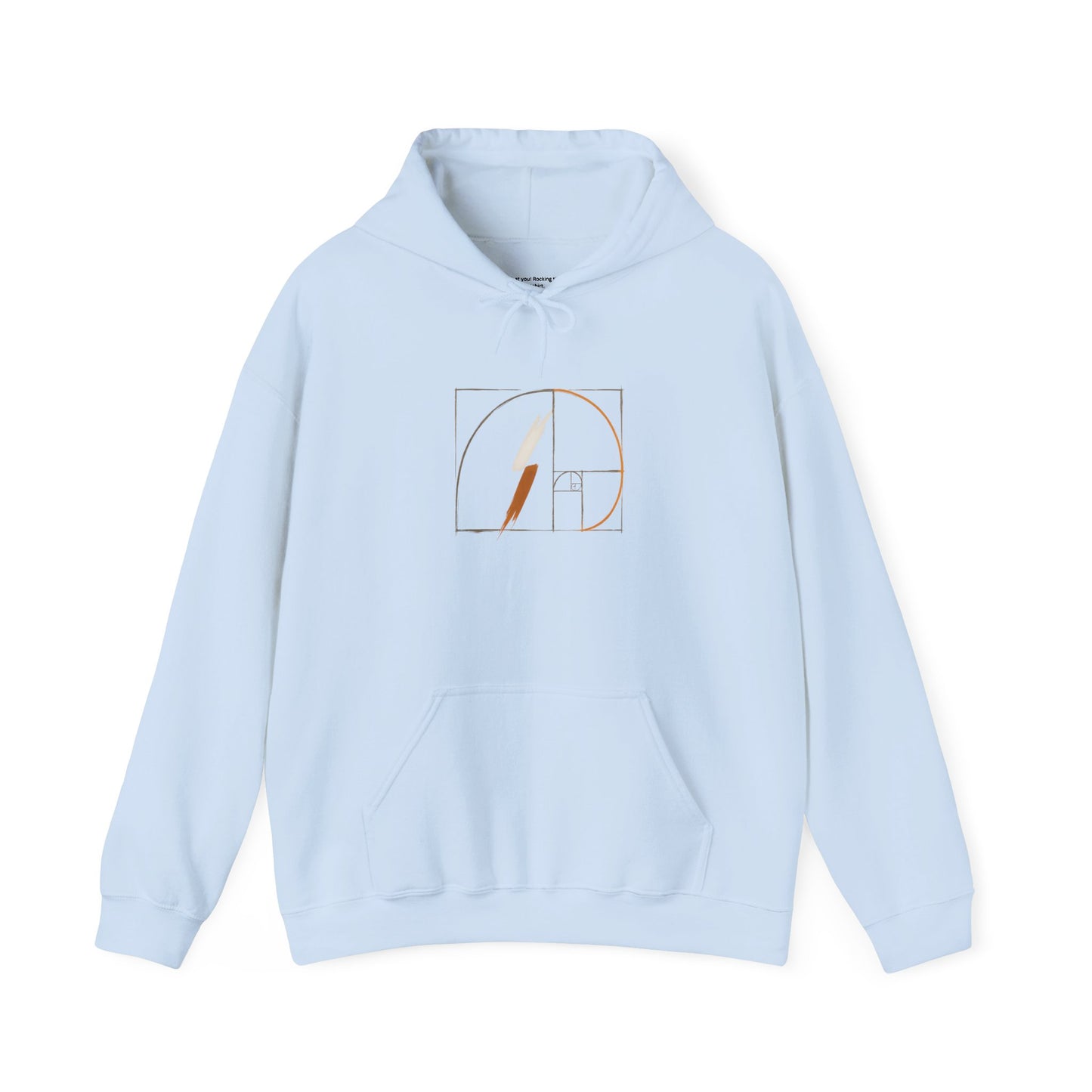 ONWARD Hoodie —Fibonacci Spiral Minimal Design