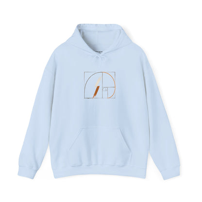 ONWARD Hoodie —Fibonacci Spiral Minimal Design