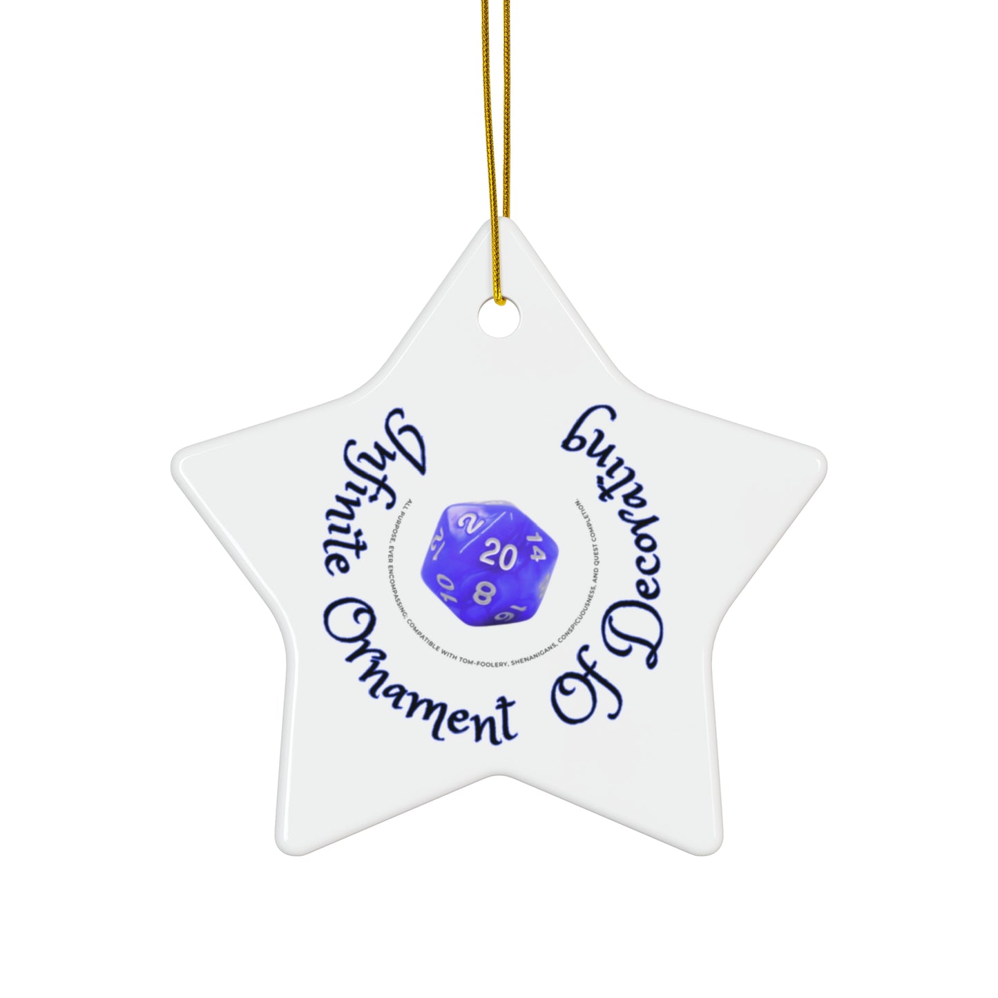 Infinite Ornament of Decorating  Star Shape -  Just Gigi IFYKYK
