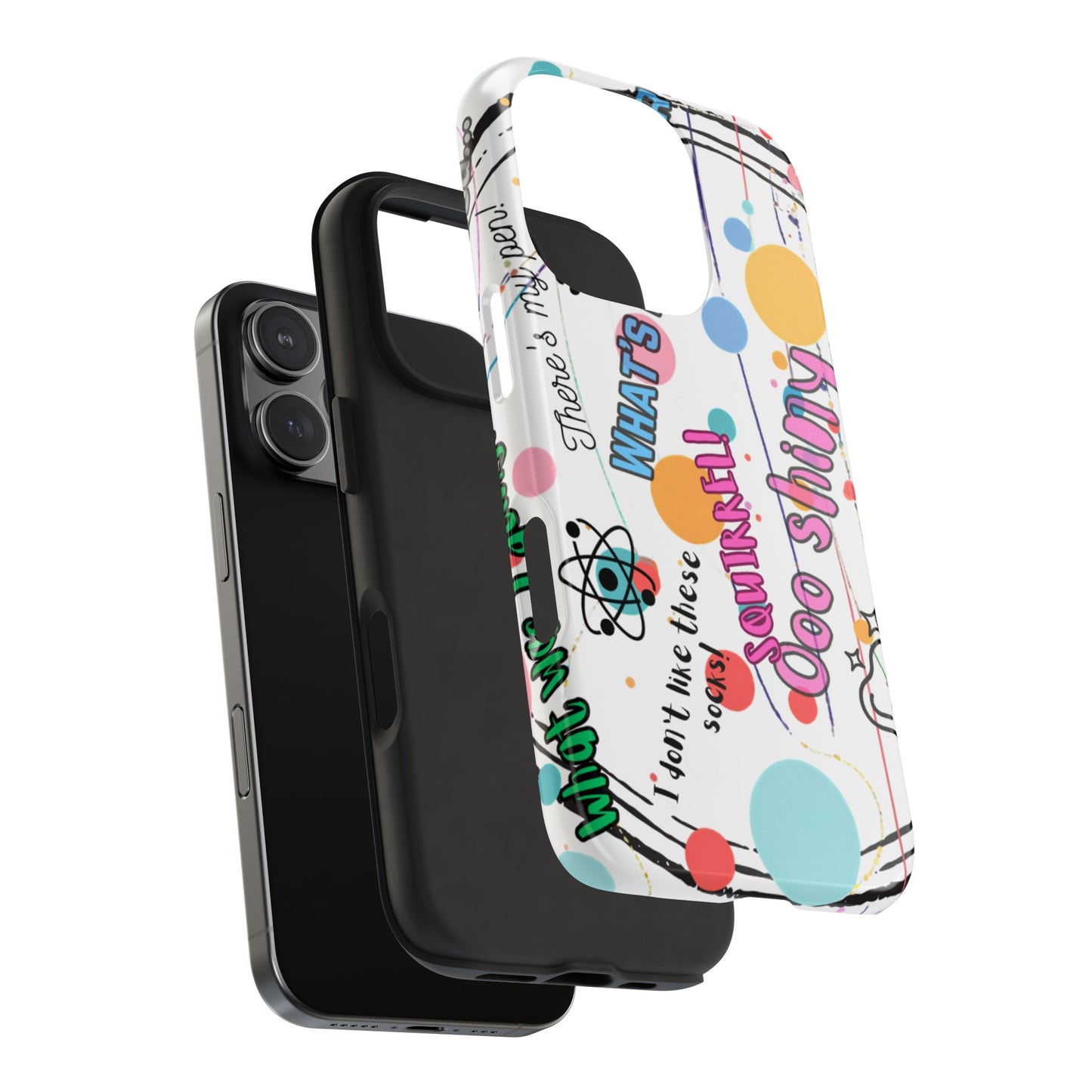 ADHD out loud Tough Phone Case by Just Gigi IFYKYK