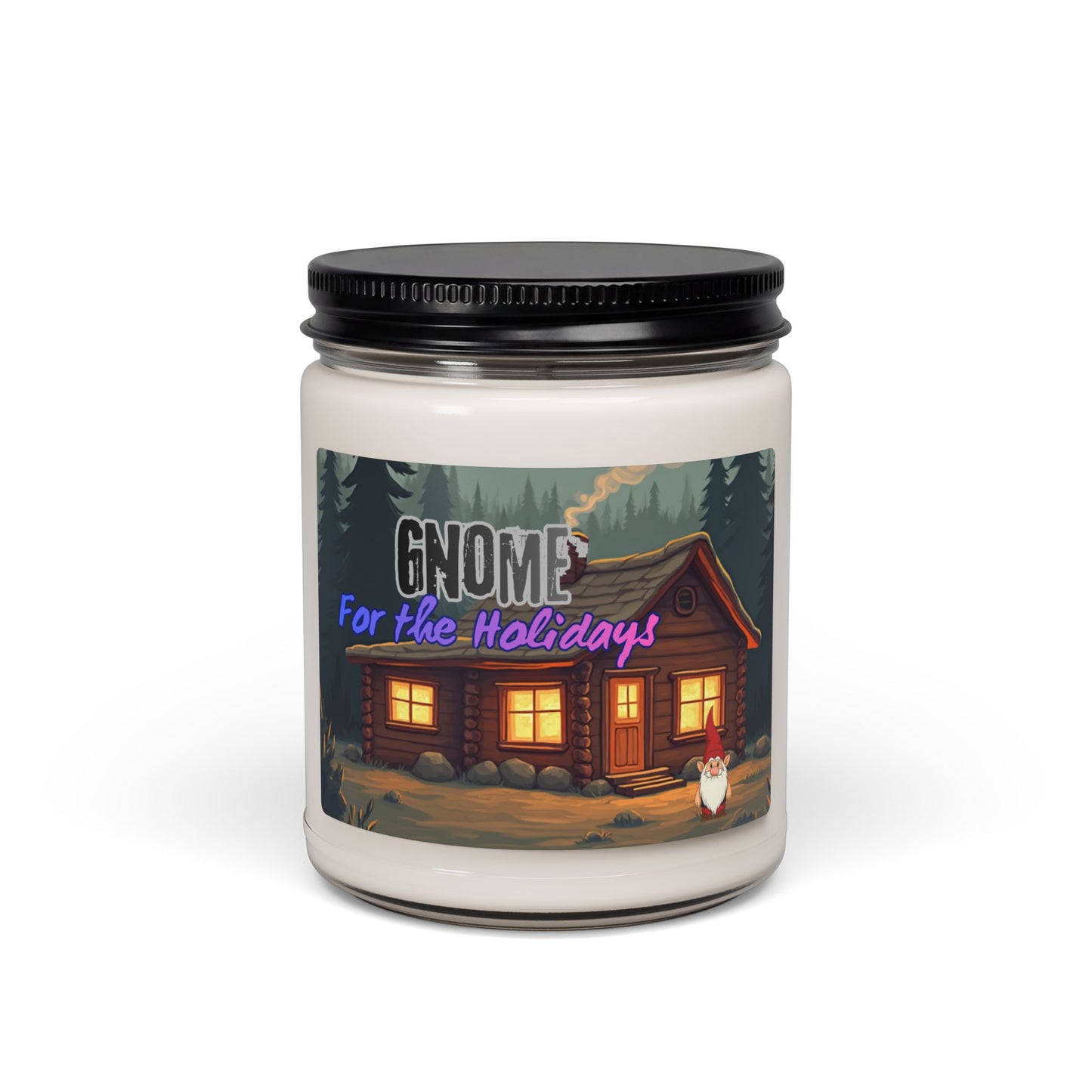 Gnome for the Holidays 9oz Scented Soy Candle  - Just Gigi IFYKYK